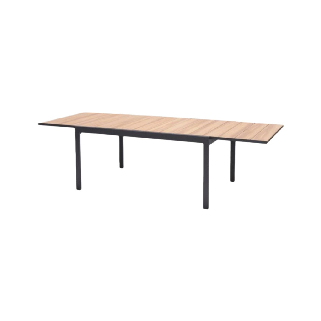 Dining Table for Home Use with Wooden Top and Metal Frame - 200 x 100 x 75