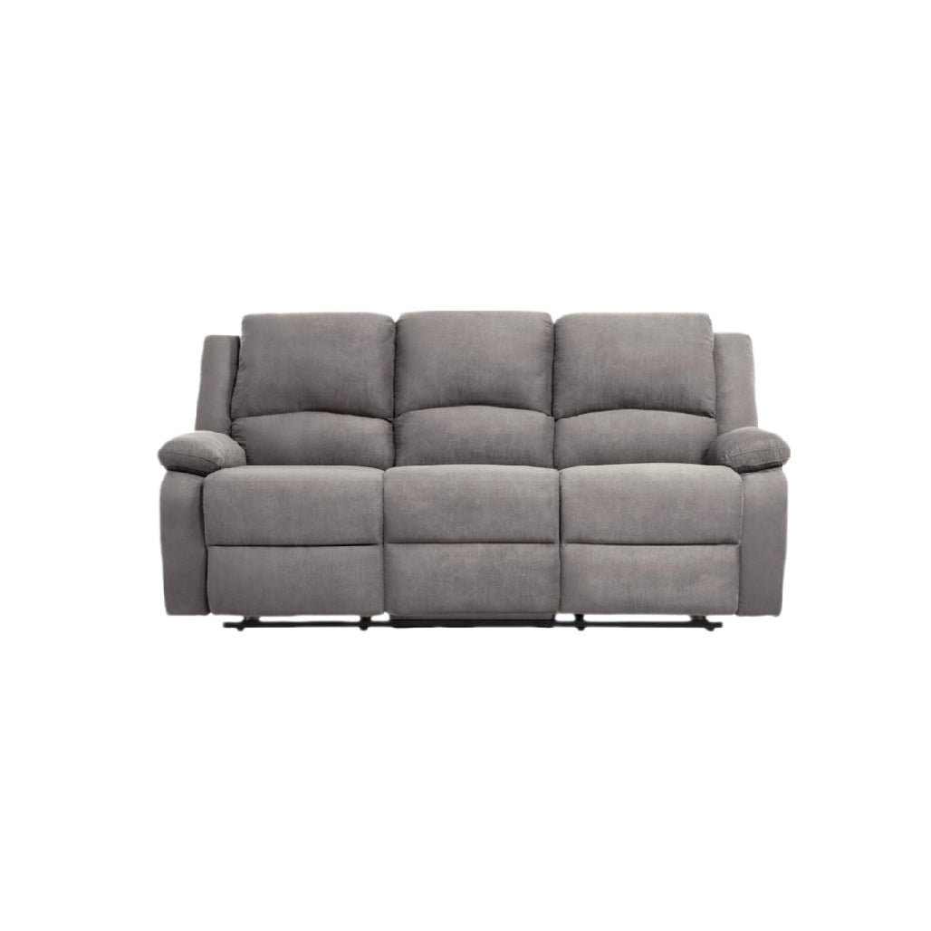 Reclining sofa for living room in fabric - 200 x 90 x 90