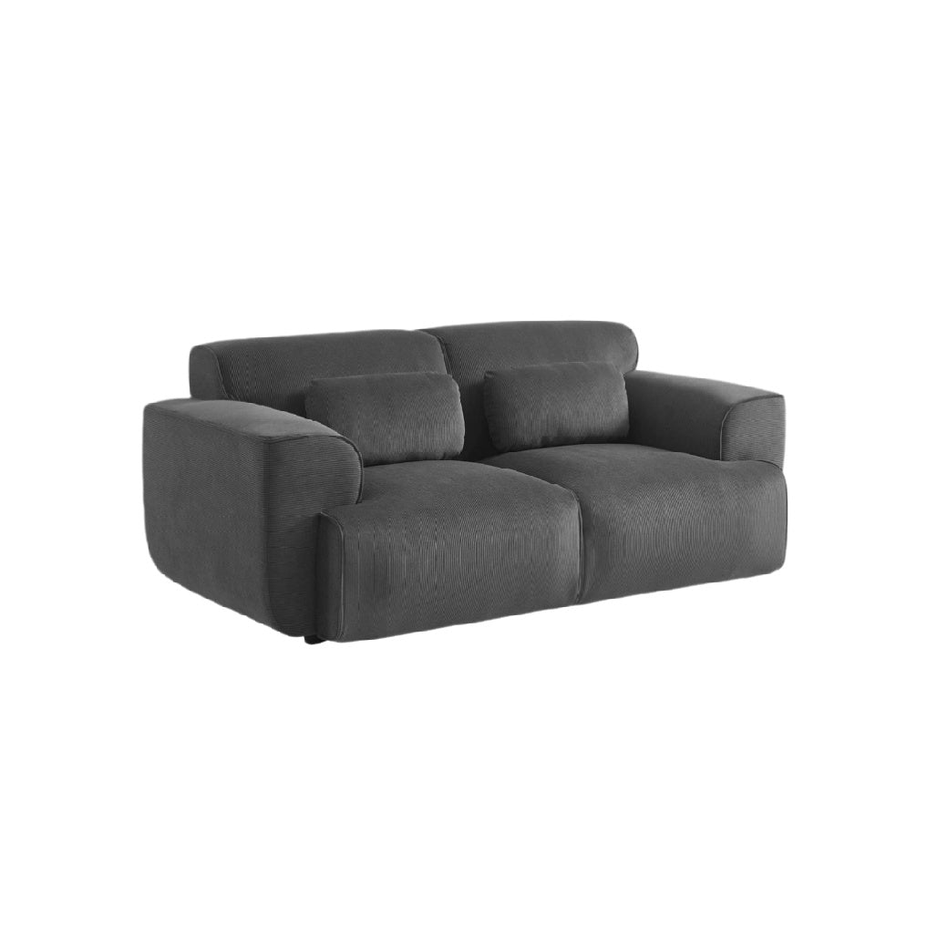 Sofa for living room in fabric upholstery - 200 x 90 x 85
