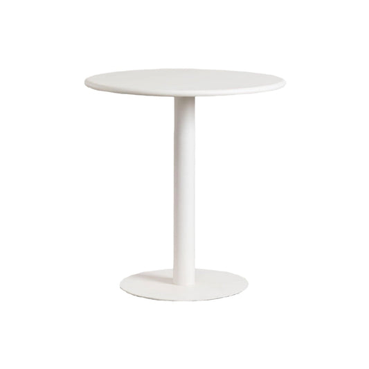 Table ronde en métal pour salle à manger - 80 x 80 x 75