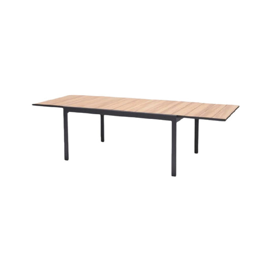 Dining Table for Home Use with Wooden Top and Metal Frame - 200 x 100 x 75